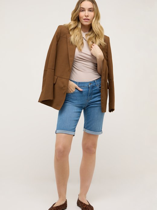 Damen Jeans-Bermuda