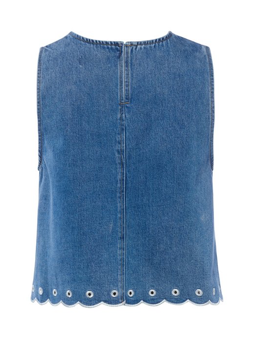 Damen Jeans-Blusentop - Cecelia