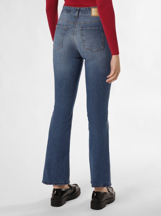 Damen Jeans - Boot fringe