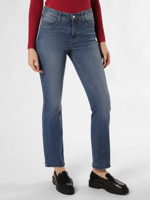 Damen Jeans - Boot fringe
