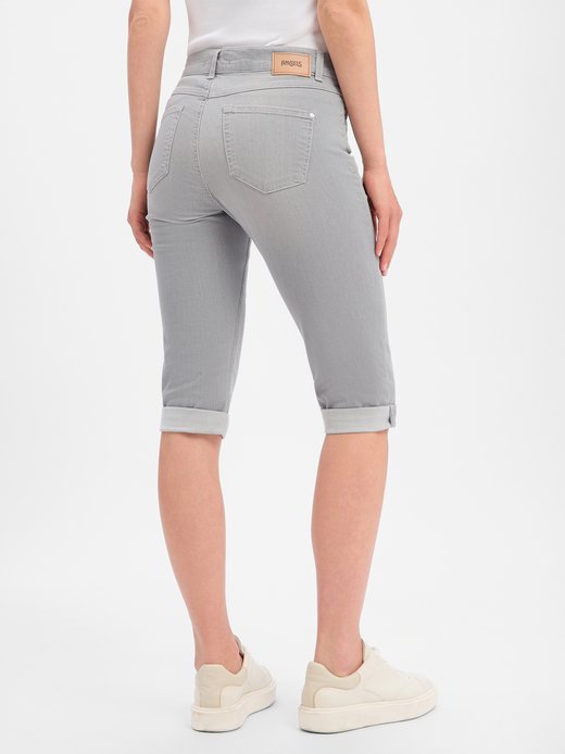 Damen Jeans - Capri Turn Up
