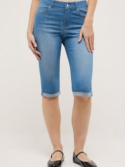 Damen Jeans - Capri Turn Up