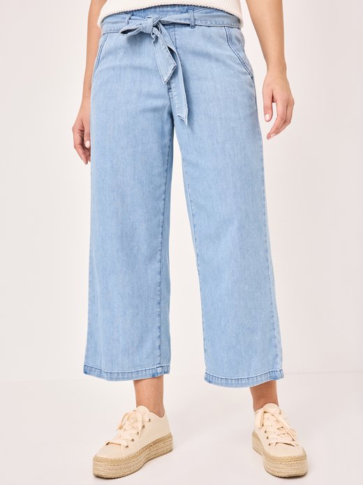 Damen Jeans - Culotte Relaxed Fit