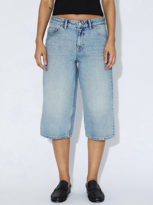 Damen Jeans – Dace Mid Wide Capri