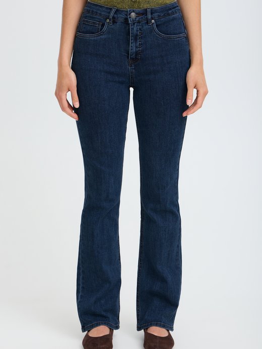 Damen Jeans FRATLANTA Hohe Taille