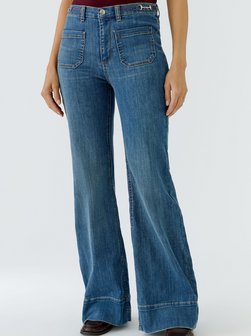 Damen Jeans Flared