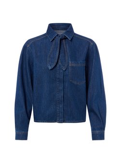 Damen Jeans-Hemdbluse