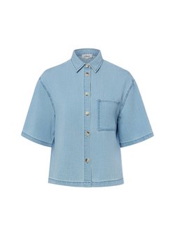 Damen Jeans-Hemdbluse