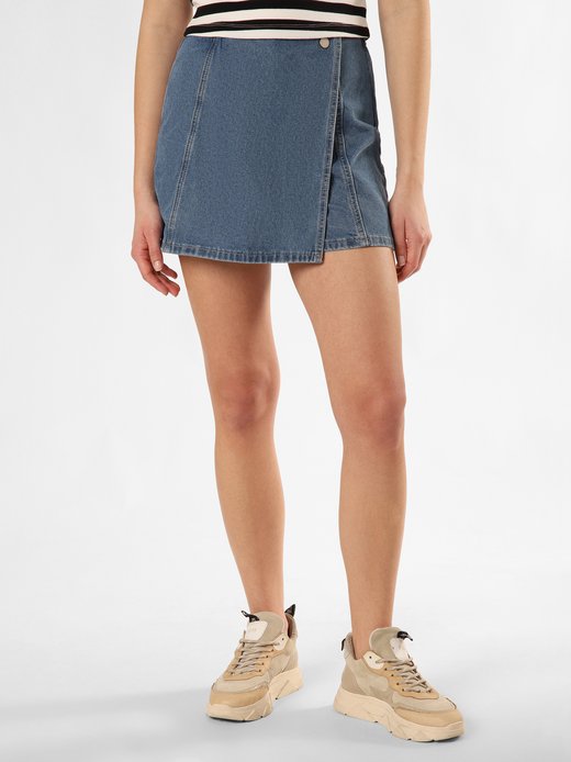 Damen Jeans-Hosenrock