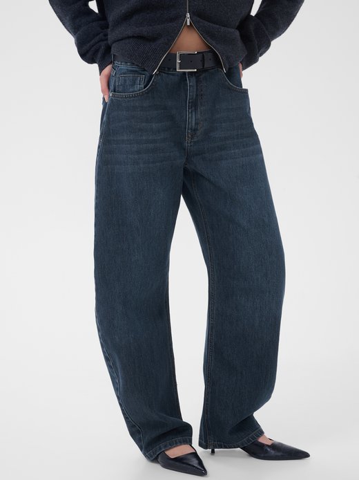 Damen Jeans Jeans Hohe Taille