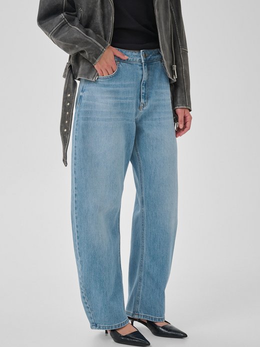 Damen Jeans Jeans Hohe Taille