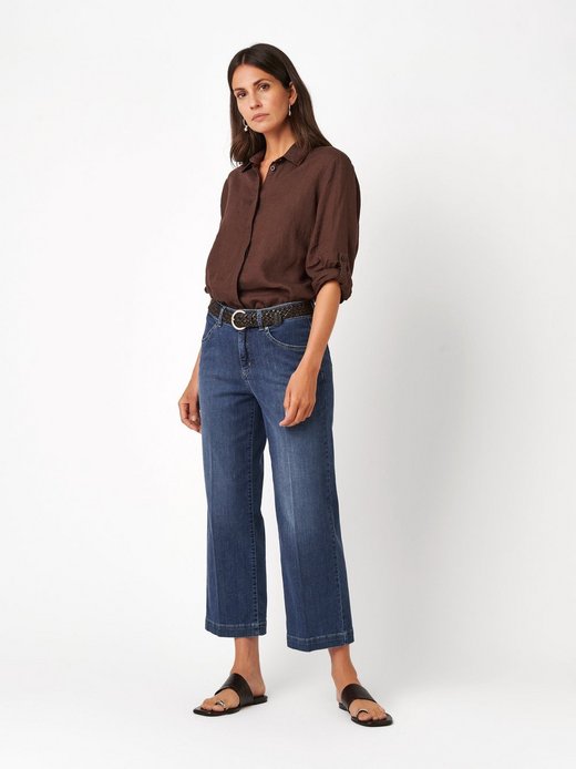 Damen Jeans - Liv Wide 7/8