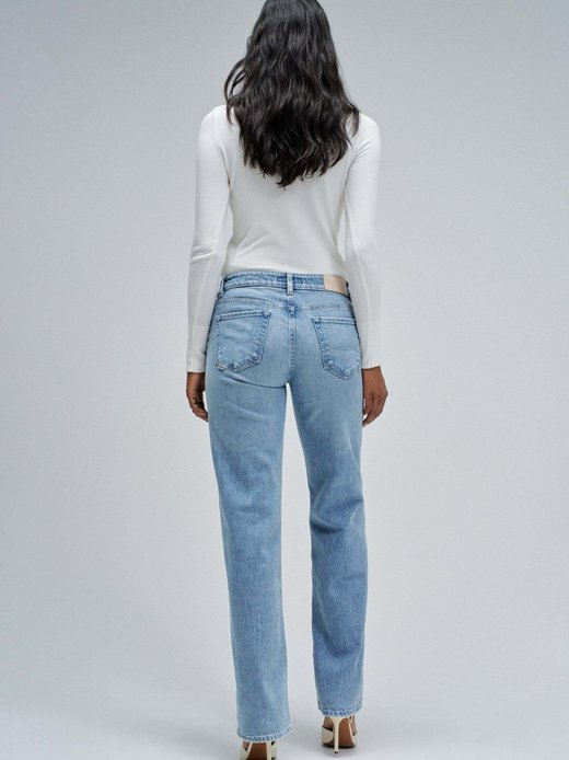 Damen Jeans - Low Rise Straight