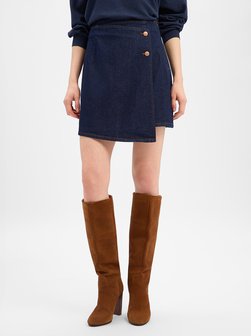 Damen Jeans-Minirock - Lisana