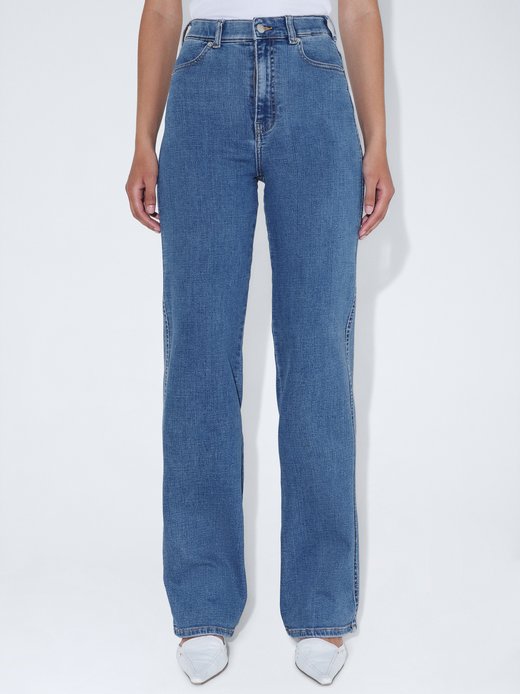 Damen Jeans – Moxy High Straight Jeans