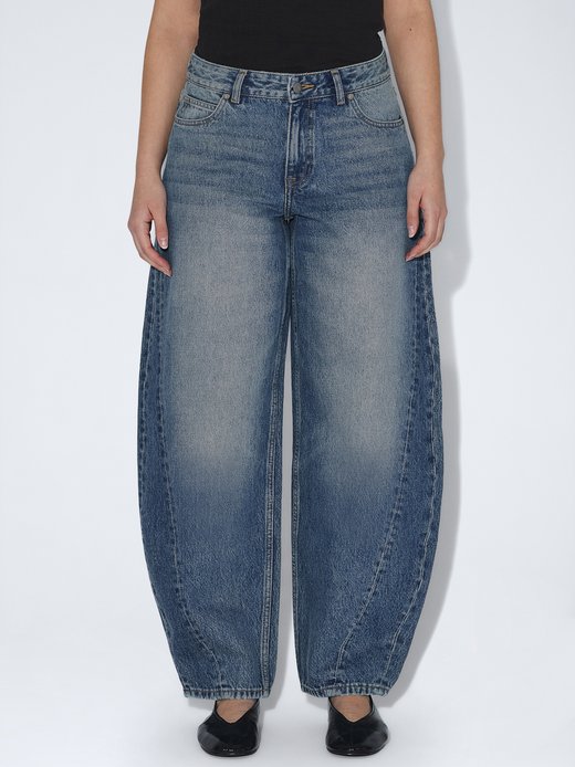 Damen Jeans – Nanci Mid Barrel Seam