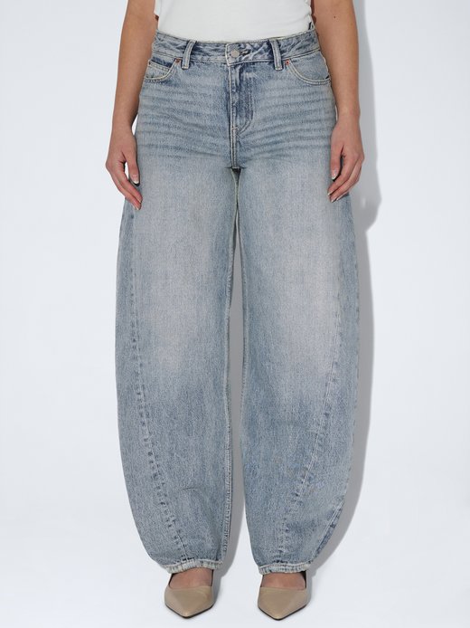 Damen Jeans – Nanci Mid Barrel Seam