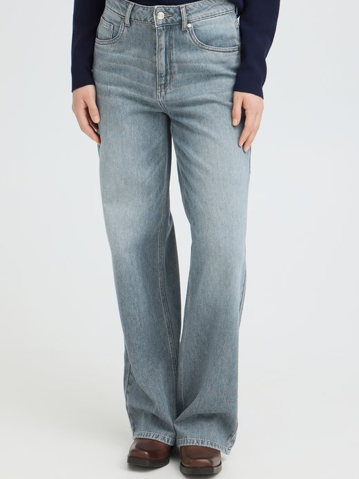 Damen Jeans PZAPRIL hohe Taille