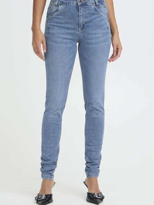 Damen Jeans PZCARMEN Hohe Taille