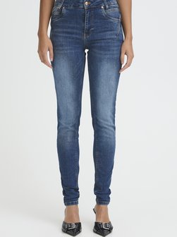 Damen Jeans PZCARMEN Hohe Taille