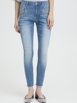 Damen Jeans PZCARMEN Hohe Taille