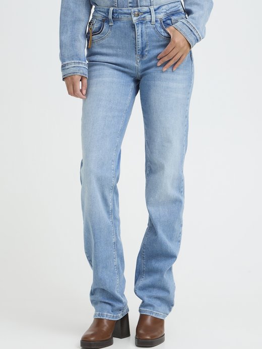 Damen Jeans PZKAROLINA Hohe Taille