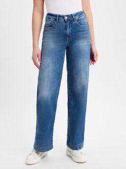 Artikelbild Damen Jeans - Rich Palazzo von MAC in medium stone uni