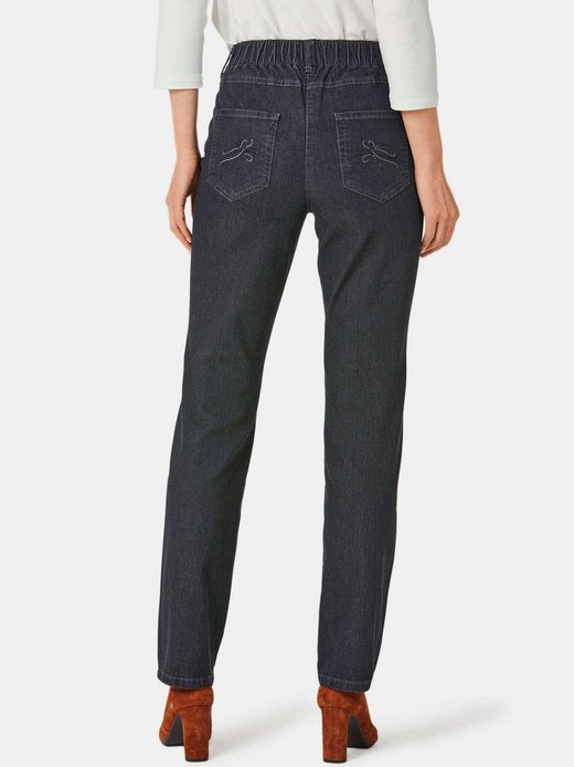 Damen Jeans Uni/Melange