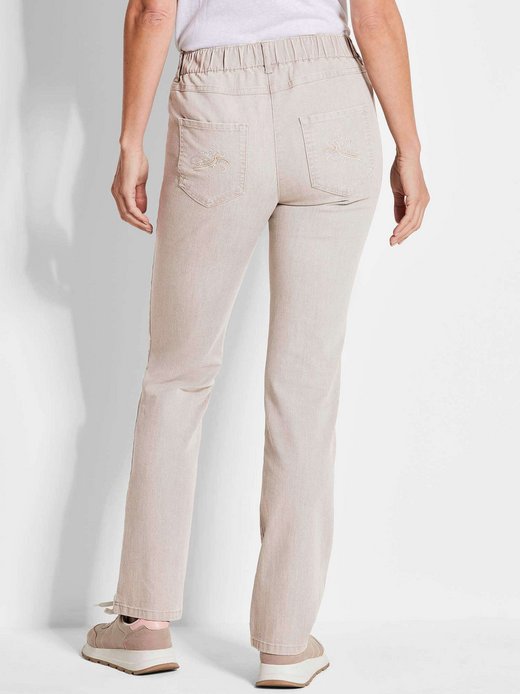 Damen Jeans Uni/Melange