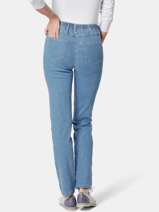 Damen Jeans Uni/Melange