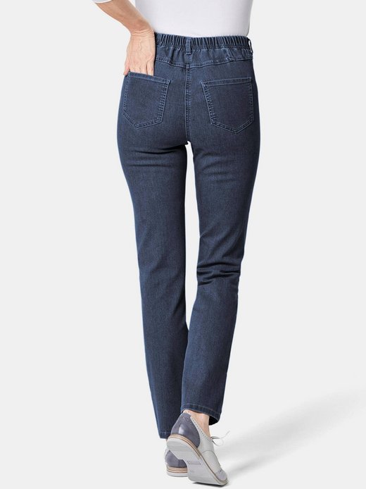 Damen Jeans Uni/Melange