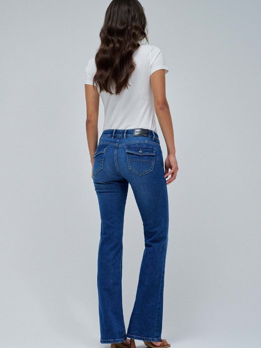 Damen Jeans - Wonder Bootcut Back Pockets