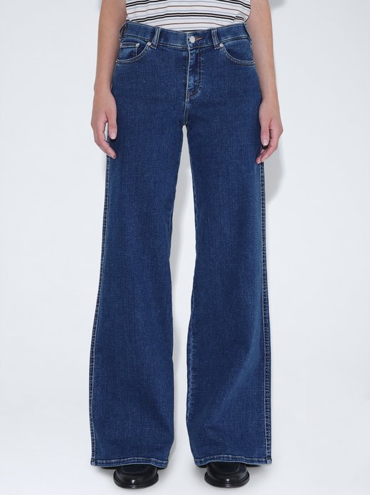Damen Jeans – Zila Mid Wide
