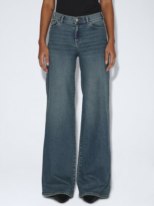 Damen Jeans – Zila Mid Wide