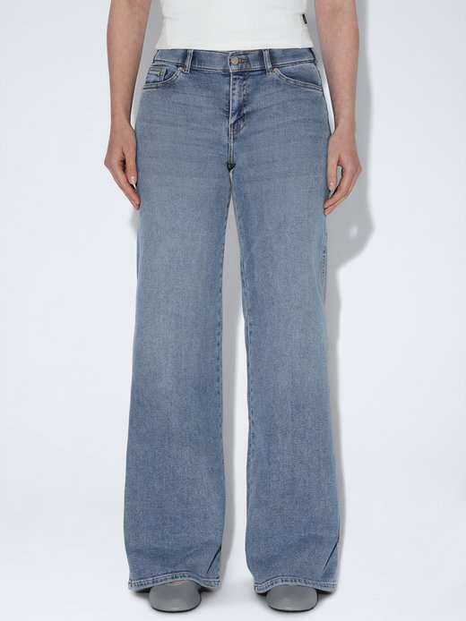Damen Jeans – Zila Mid Wide