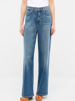 Artikelbild Damen Jeans von Mustang in blau uni