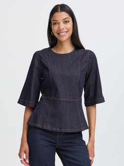 Damen Jeansbluse BYKANEA