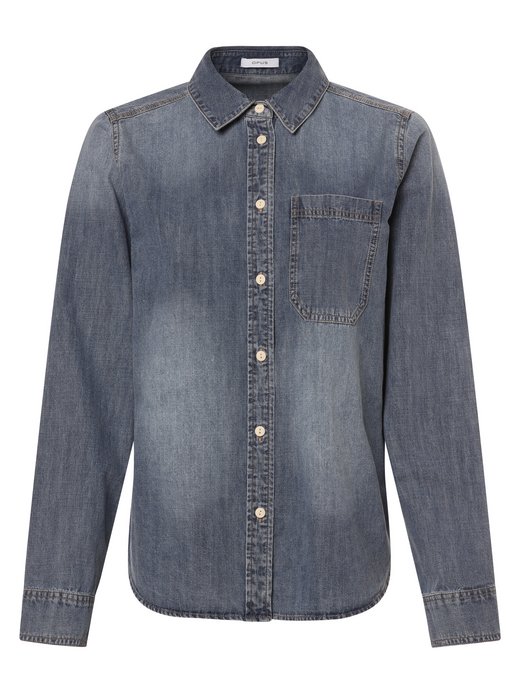 Damen Jeansbluse - Fasera Ocean