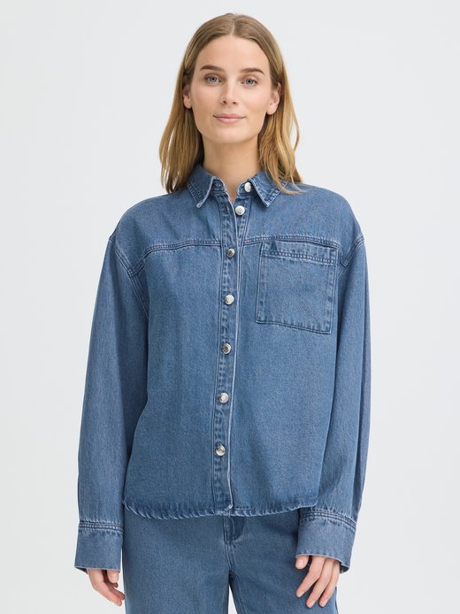 Damen Jeansbluse PZDORI