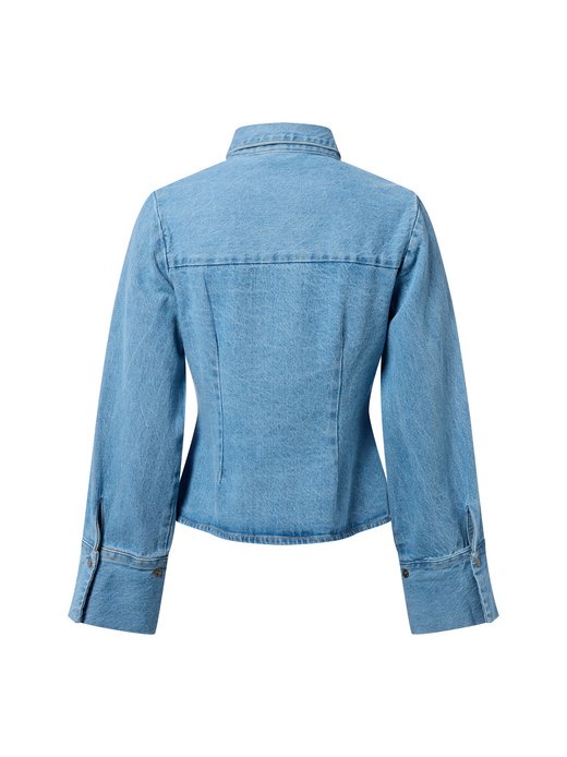 Damen Jeansbluse - Rosa D