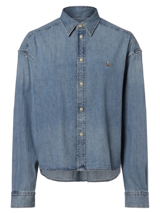 Damen Jeansbluse