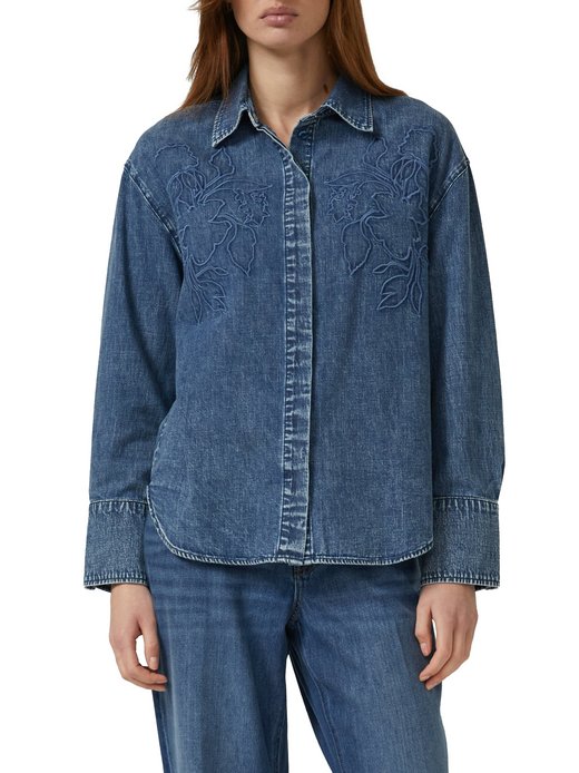 Damen Jeansbluse