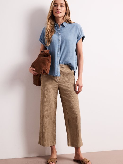 Damen Jeansbluse