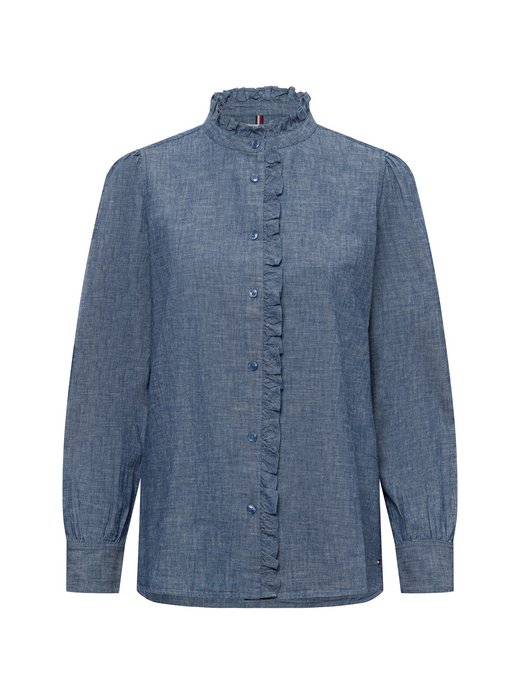 Damen Jeansbluse