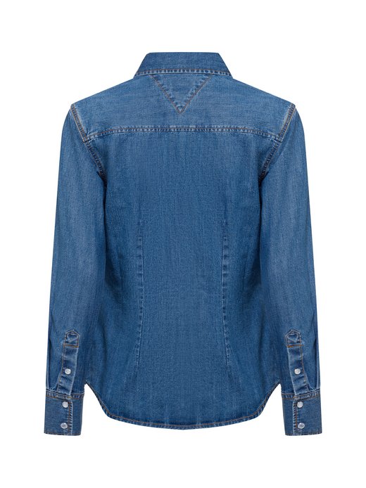 Damen Jeansbluse