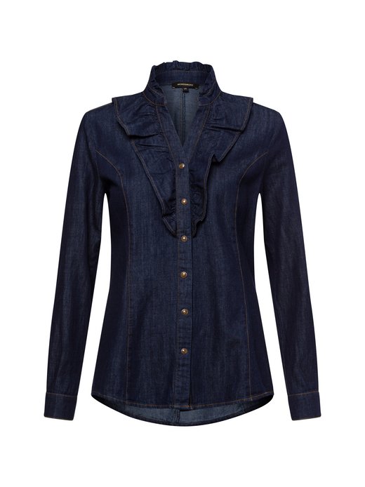 Damen Jeansbluse