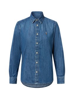 Artikelbild Damen Jeansbluse von Polo Ralph Lauren in medium stone uni