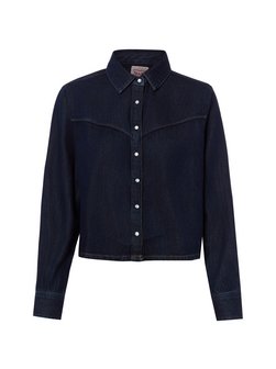 Damen Jeansbluse