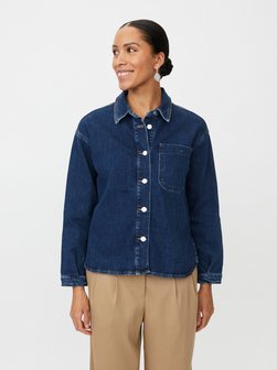 Damen Jeansbluse