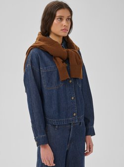 Damen Jeansbluse